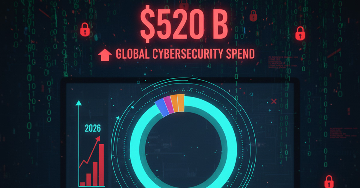 2026 Cybersecurity Market Report: Global Spend to Top $520 B by 2026