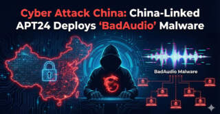 Cyber Attack China: China-Linked APT24 Deploys “BadAudio” Malware